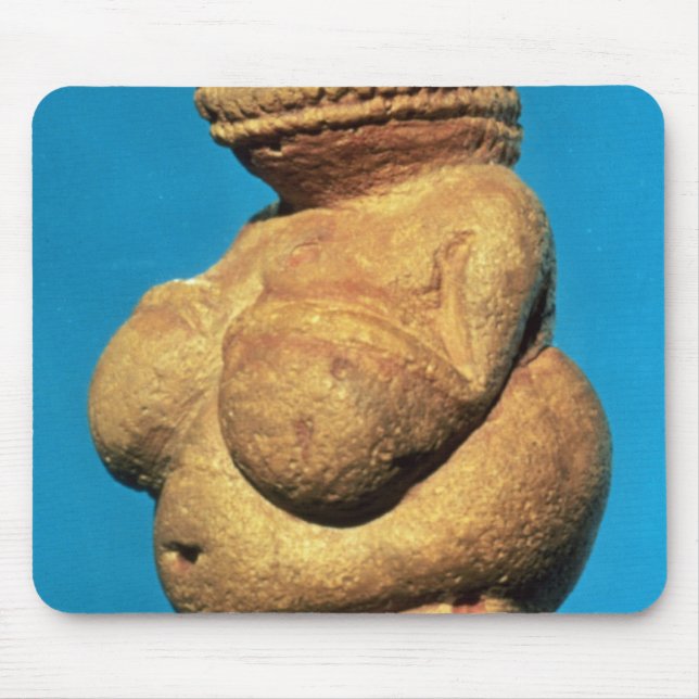 The Venus of Willendorf Mouse Pad (Front)