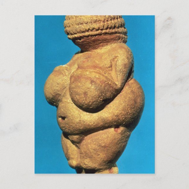 The Venus of Willendorf Postcard (Front)