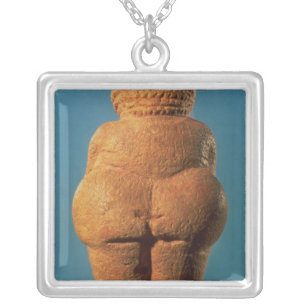 The Venus of Willendorf Silver Plated Necklace
