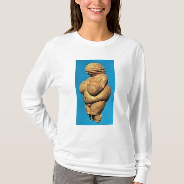 The Venus of Willendorf T-Shirt (Front)
