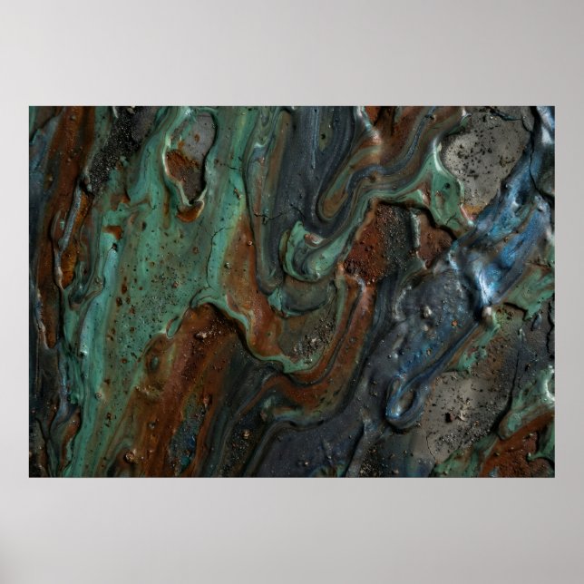 The Verdigris River of Memory Spiritual Wall Art (Front)