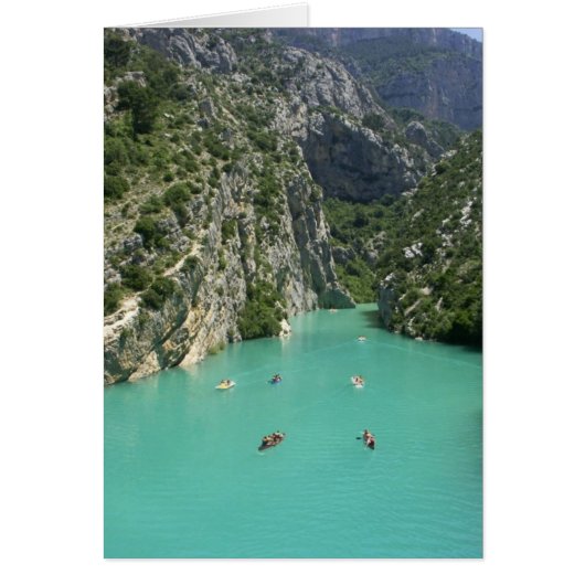 The Verdon Gorge Cards (Front)