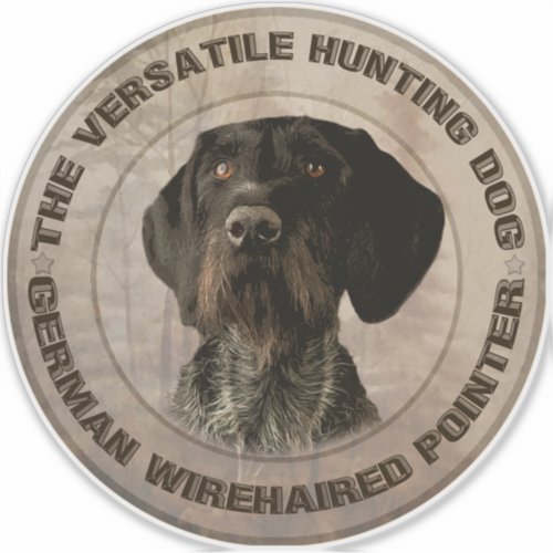 The Versatile Hunting Dog Sticker