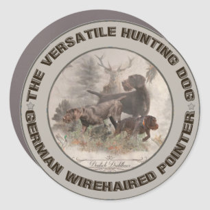 The Versatile Hunting Dog Sticker Car Magnet