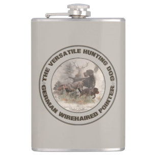 The Versatile Hunting Dog Sticker Car Magnet Paper Flask