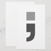 The versatile semicolon (Front/Back)