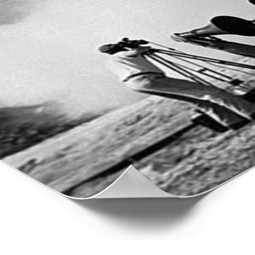 The Very First Rocket Launch At Cape Canaveral Poster | Zazzle