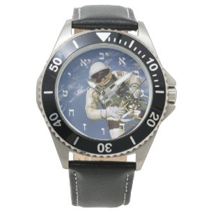 The Very First U.S. Spacewalk - Hebrew Numbering Watch