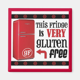 The Very Gluten-Free Fridge Magnet