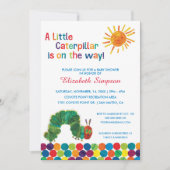 The Very Hungry Caterpillar Baby Shower Invitation (Front)