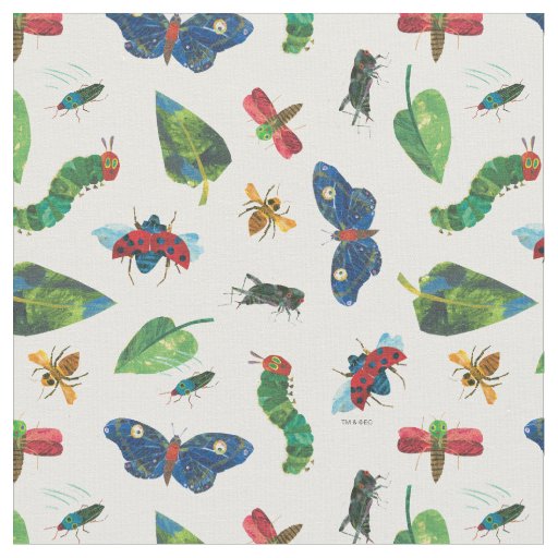 The Very Hungry Caterpillar Be Kind Pattern Fabric