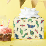 The Very Hungry Caterpillar Be Kind Pattern Wrapping Paper