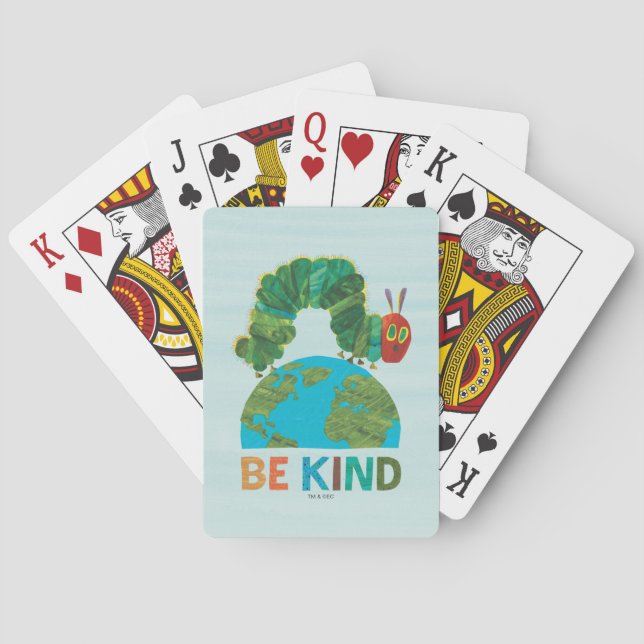 The Very Hungry Caterpillar Be Kind Playing Cards (Back)