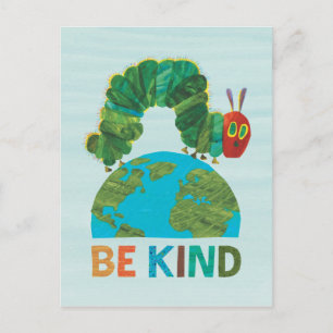 The Very Hungry Caterpillar Be Kind Postcard
