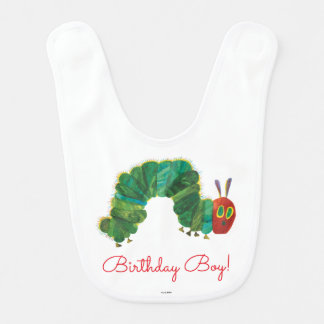 The Very Hungry Caterpillar Birthday Baby Bib