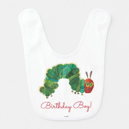 The Very Hungry Caterpillar Birthday Baby Bib