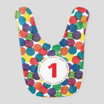 The Very Hungry Caterpillar Birthday Bib