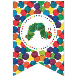 The Very Hungry Caterpillar Birthday Bunting Flags