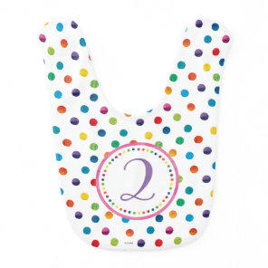The Very Hungry Caterpillar Butterfly Birthday Bib