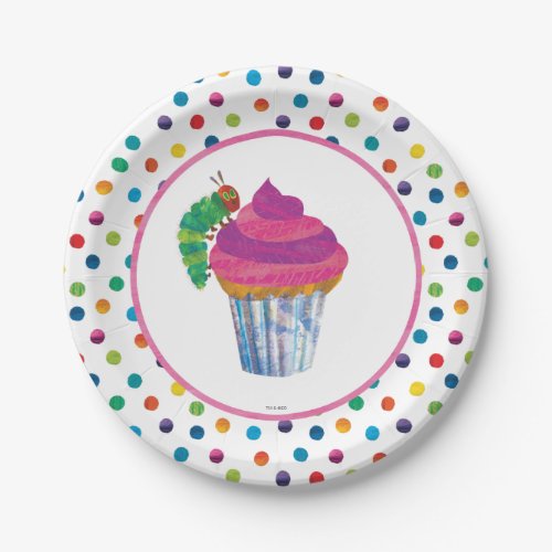 The Very Hungry Caterpillar Butterfly Birthday Paper Plates