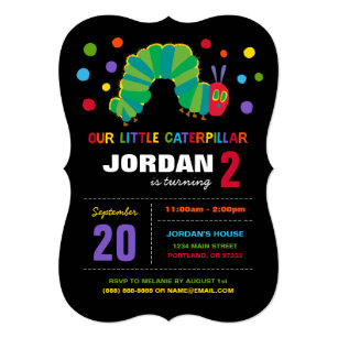 Very Hungry Caterpillar Invitations Zazzle