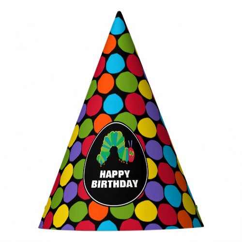 The Very Hungry Caterpillar Chalkboard Birthday Party Hat