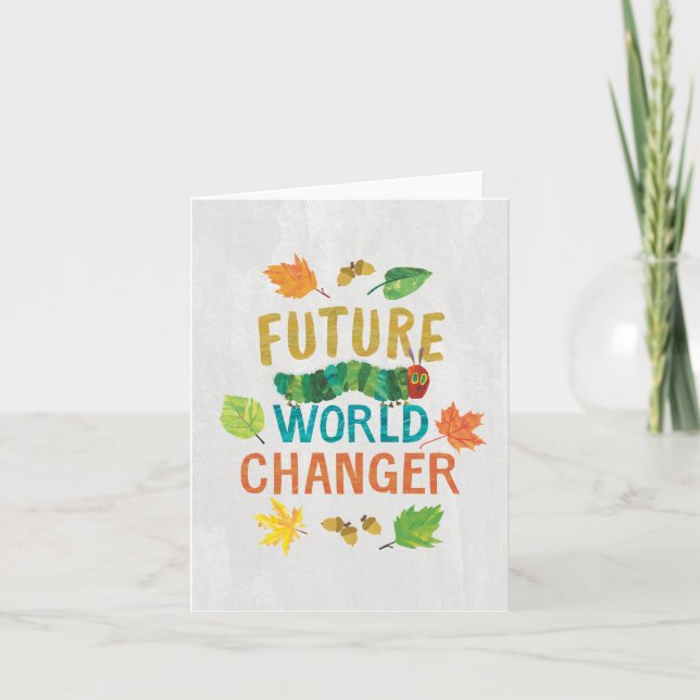The Very Hungry Caterpillar Future World Changer Card (Front)