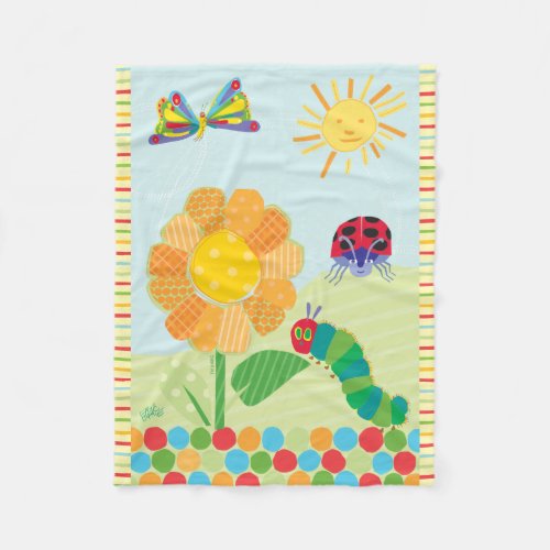 The Very Hungry Caterpillar Good Morning Sunshine Fleece Blanket