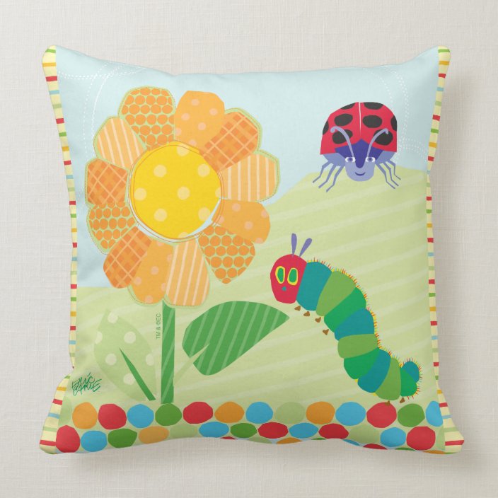 very hungry caterpillar pillow spray