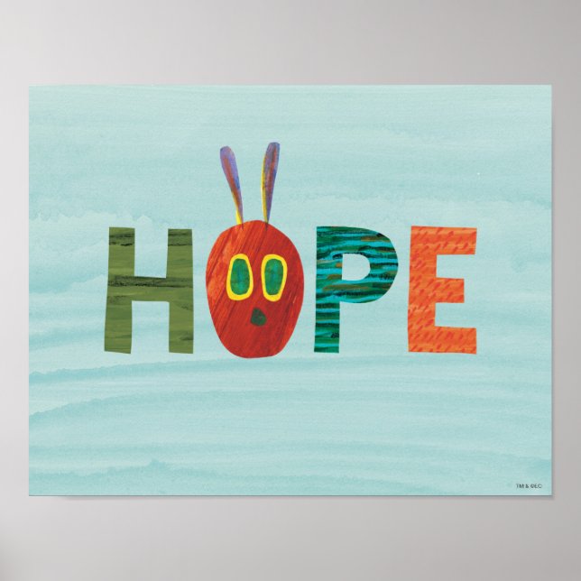 The Very Hungry Caterpillar Hope Poster (Front)