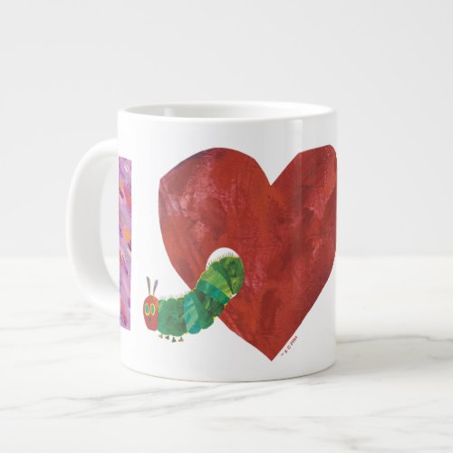 The Very Hungry Caterpillar  I Heart You Giant Coffee Mug
