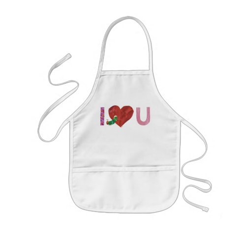 The Very Hungry Caterpillar  I Heart You Kids Apron