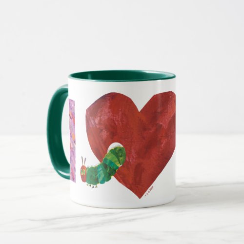 The Very Hungry Caterpillar  I Heart You Mug