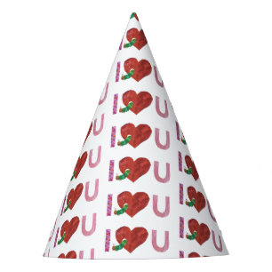The Very Hungry Caterpillar I Heart You Party Hat
