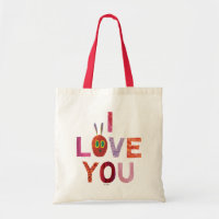 The Very Hungry Caterpillar | I Love You Tote Bag