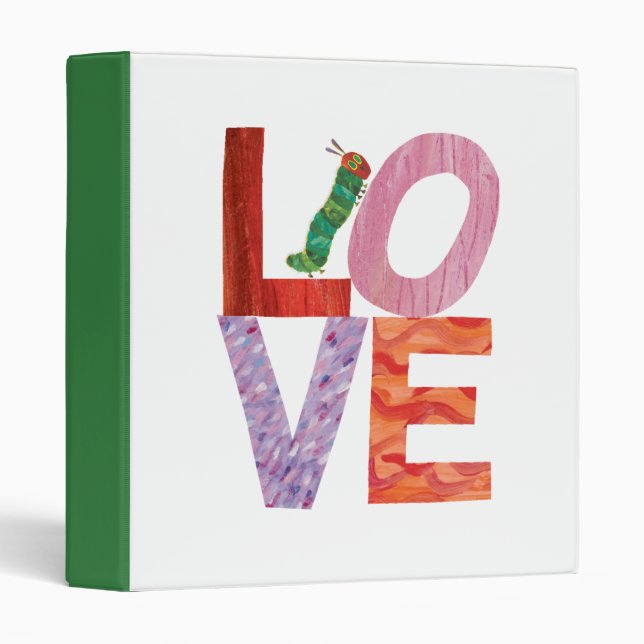 The Very Hungry Caterpillar | LOVE 3 Ring Binder (Front/Spine)