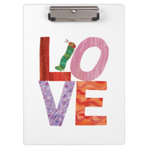 The Very Hungry Caterpillar LOVE Clipboard