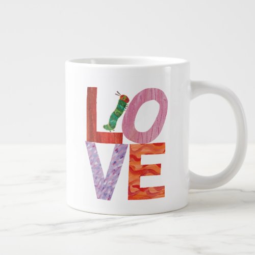 The Very Hungry Caterpillar  LOVE Giant Coffee Mug