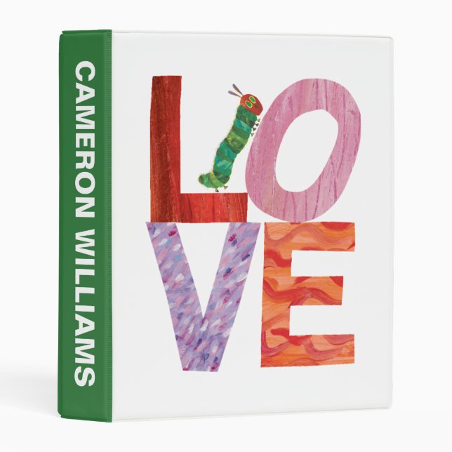 The Very Hungry Caterpillar | LOVE Mini Binder (Front/Spine)