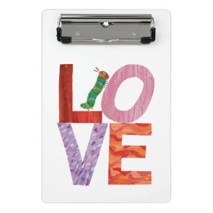 The Very Hungry Caterpillar LOVE Mini Clipboard