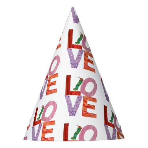 The Very Hungry Caterpillar  LOVE Party Hat