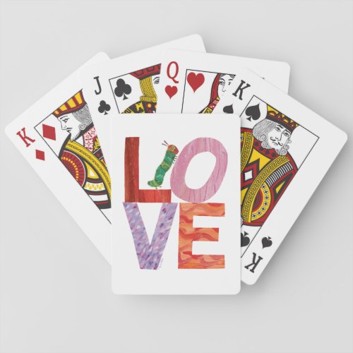 The Very Hungry Caterpillar  LOVE Poker Cards