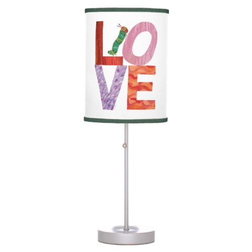 The Very Hungry Caterpillar  LOVE Table Lamp