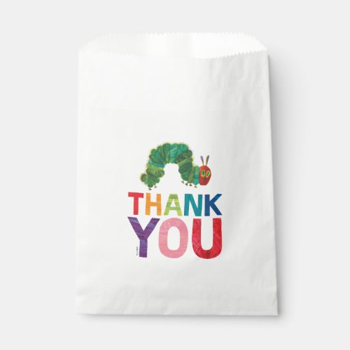 The Very Hungry Caterpillar Thank You Favor Bag