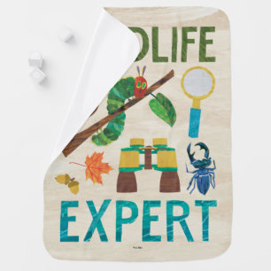 The Very Hungry Caterpillar Wildlife Expert  Baby Blanket