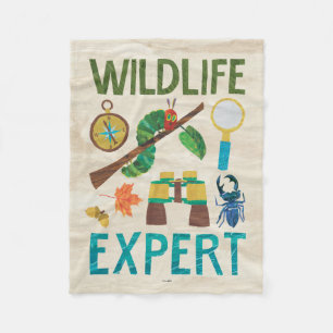 The Very Hungry Caterpillar Wildlife Expert Fleece Blanket