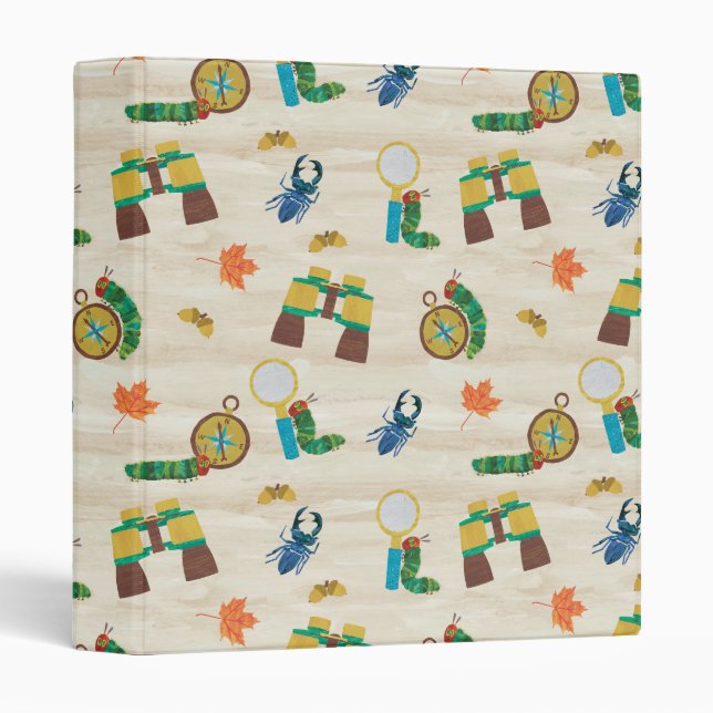 The Very Hungry Caterpillar Wildlife Expert Patter 3 Ring Binder (Front/Spine)