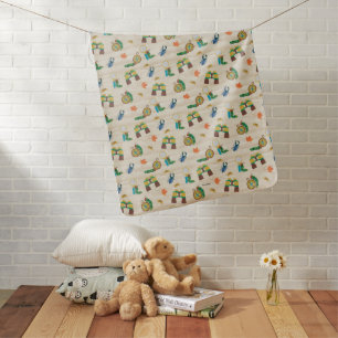 The Very Hungry Caterpillar Wildlife Expert Patter Baby Blanket