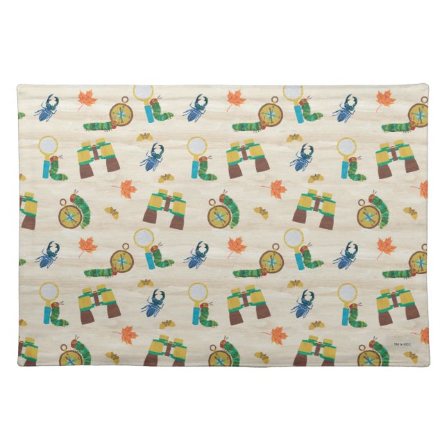 The Very Hungry Caterpillar Wildlife Expert Patter Cloth Placemat (Front)