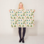 The Very Hungry Caterpillar Wildlife Expert Patter Fleece Blanket